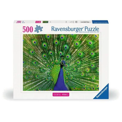 Ravensburger 12001332 - Páva - 500 db-os puzzle