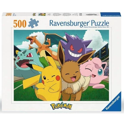 Ravensburger 12000441 - Pokémon - Az arénában - 500 db-os puzzle