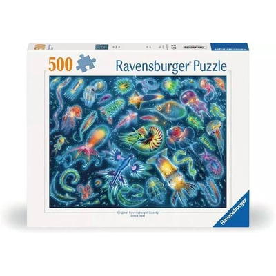 Ravensburger 12000362 - Vízalatti teremtmények - 500 db-os puzzle