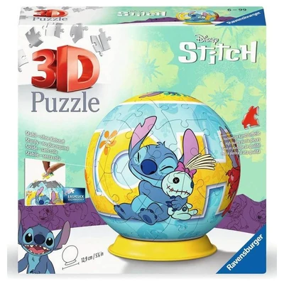 Ravensburger 11596 - Stitch - 72 db-os 3D gömb puzzle
