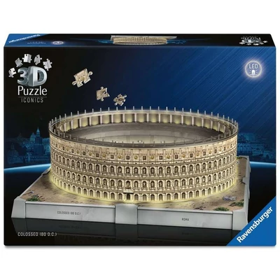 Ravensburger Iconics 12008034 - Night Edition - Kolosszeum - 291 db-os 3D puzzle