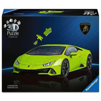 Ravensburger Iconics 12008037 - Lamborghini Huracán EVO 1 - 158 db-os 3D puzzle