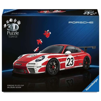 Ravensburger Iconics 12008038 - Porsche 911 GT3 Cup Salzburg Design - 154 db-os 3D puzzle