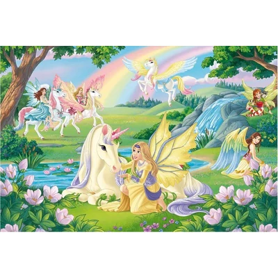 Schmidt 56563 - Bayala - Magical Faeries - 100 db-os  Schleich puzzle figurával