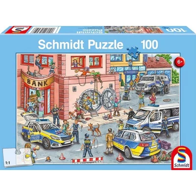 Schmidt 56450 - Police operation - 100 db-os puzzle