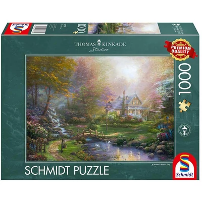 Schmidt 59776 - A Mother&#039;s Perfect Day, Thomas Kinkade - 1000 db-os puzzle