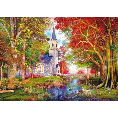 Schmidt 59788 - Chapel in autumn magic - 1000 db-os puzzle