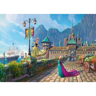 Schmidt 58042 - Disney - Frozen - Celebration in Arendelle, Thomas Kinkade - 1000 db-os puzzle