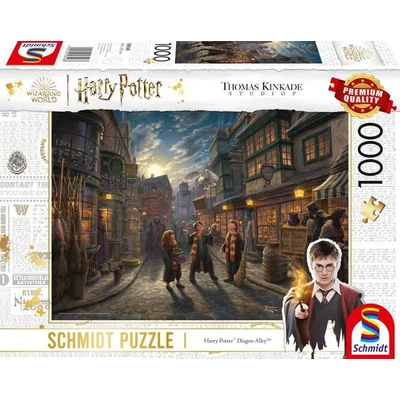 Schmidt 58548 - Harry Potter - Diagon Alley, Thomas Kinkade - 1000 db-os puzzle