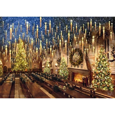 Schmidt 58578 - Harry Potter - Great Hall, Thomas Kinkade - 1000 db-os puzzle