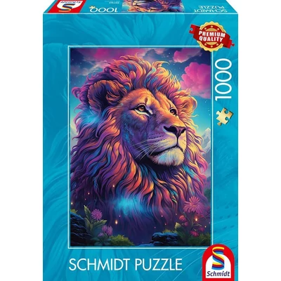 Schmidt 59783 - Lion in the wind of colours - 1000 db-os puzzle