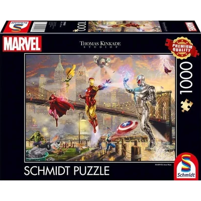 Schmidt 59960 - Marvel - Ironman, Thomas Kinkade - 1000 db-os puzzle