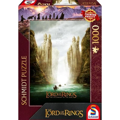 Schmidt 58549 - The Lord of The Rings - The Fellowship Of The Ring - 1000 db-os puzzle
