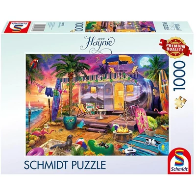 Schmidt 58573 - With the Caravan by the Sea, Jeff Haynie - 1000 db-os puzzle