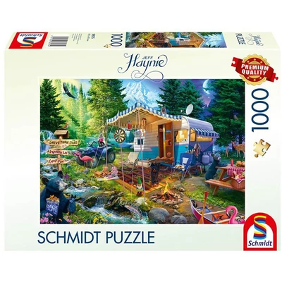 Schmidt 58575 - With the Caravan in the Mountains, Jeff Haynie - 1000 db-os puzzle