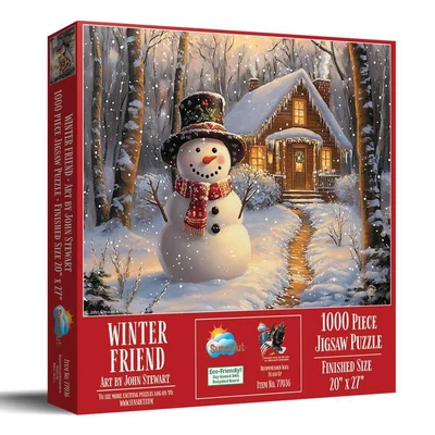 SunsOut 77036 - Winter Friend - 1000 db-os puzzle