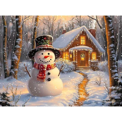 SunsOut 77036 - Winter Friend - 1000 db-os puzzle