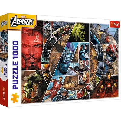 Trefl 10934 - Avengers - Bosszúállók - Hősök - 1000 db-os puzzle