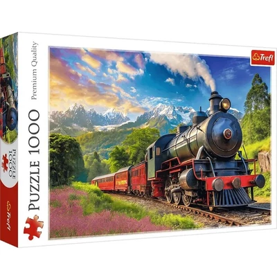 Trefl 10929 - Utazás vonattal - 1000 db-os puzzle