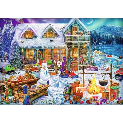 Trefl 10948 - Tél a javából - 1000 db-os puzzle