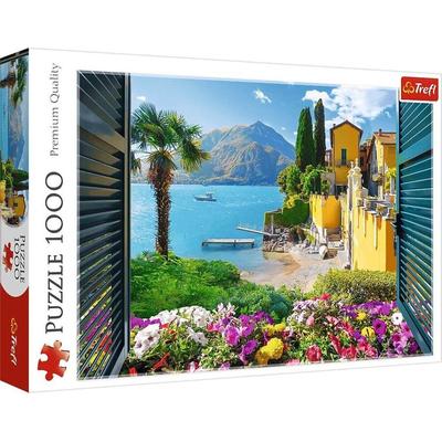 Trefl 10951 - Kilátás a Comói-tóra - 1000 db-os puzzle