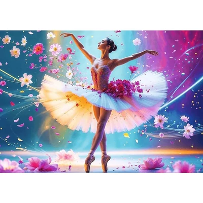 Trefl 10954 - Táncoló balerina - 1000 db-os puzzle