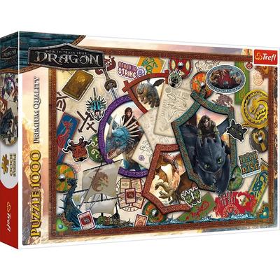 Trefl 10959 - Így neveld a sárkányodat - 1000 db-os puzzle