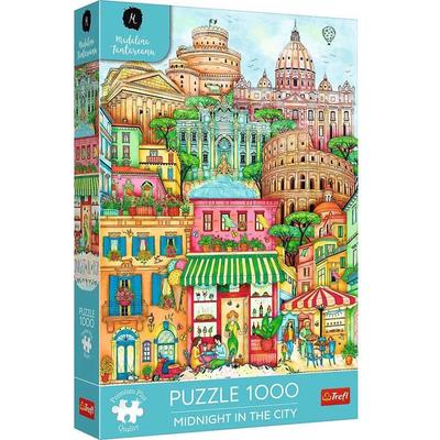 Trefl 12072 - Éjfél Rómában - 1000 db-os Premium Plus puzzle