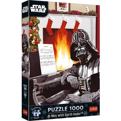 Trefl 12085 - Star Wars karácsony Darth Vaderrel - 1000 db-os Premium Plus puzzle