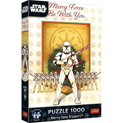 Trefl 12086 - Star Wars karácsony a rohamosztagosokkal - 1000 db-os Premium Plus puzzle
