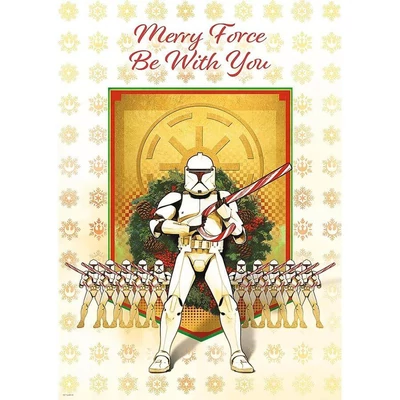 Trefl 12086 - Star Wars karácsony a rohamosztagosokkal - 1000 db-os Premium Plus puzzle