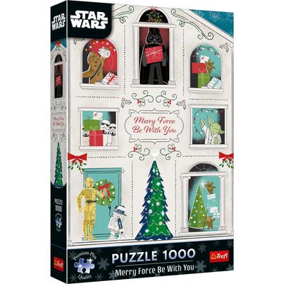 Trefl 12087 - Star Wars karácsony - 1000 db-os Premium Plus puzzle
