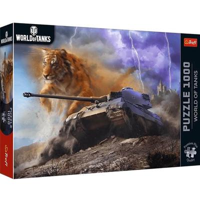 Trefl 12089 - World of Tanks - Tiger II - 1000 db-os puzzle