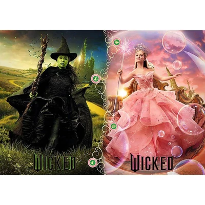 Trefl 12090 - Wicked - Elphaba és Glinda - 1000 db-os Premium Plus puzzle