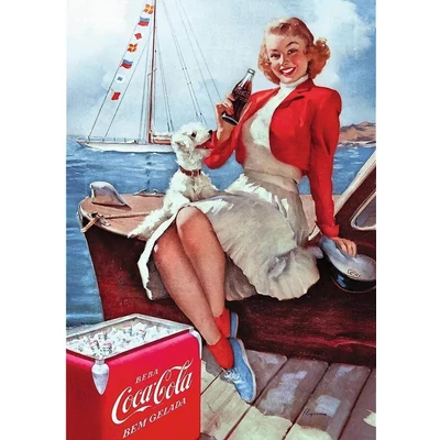 Trefl 12099 - Coca-Cola - Itt az ideje egy kis szünetnek - 1000 db-os Premium Plus puzzle