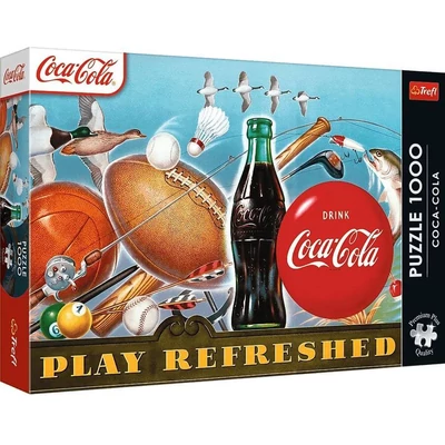 Trefl 12101 - Coca-Cola - Frissülj fel! - 1000 db-os Premium Plus puzzle