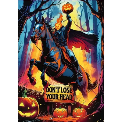 Trefl 12131 - Hall of Horror - Az Álmosvölgy legendája - 1000 db-os Premium Plus puzzle