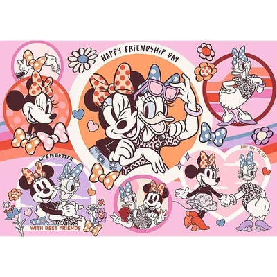 Trefl 13343 - Minnie és Daisy - 200 db-os puzzle