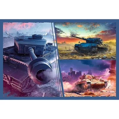 Trefl 13346 - World of Tanks - 2 x 200 db-os puzzle