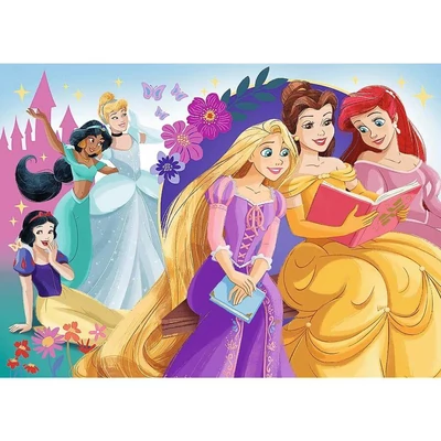 Trefl 14834 - Disney Princess - 100 db-os Csillám puzzle