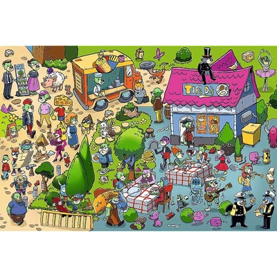 Trefl 40052 - 40 Éves Jubileum - Spy Guy - A Treflik család - 160 db-os puzzle
