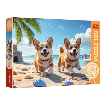 Trefl 16536 - Corgik - 100 db-os puzzle