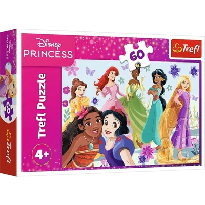 Trefl 17409 - Disney Princess - 60 db-os puzzle