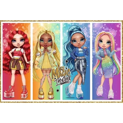 Trefl 13335 - Rainbow High - 2 x 200 db-os puzzle