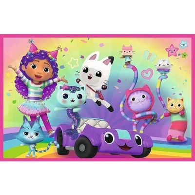 Trefl 34433 - Gabi babaháza - 2 x 24 db-os puzzle