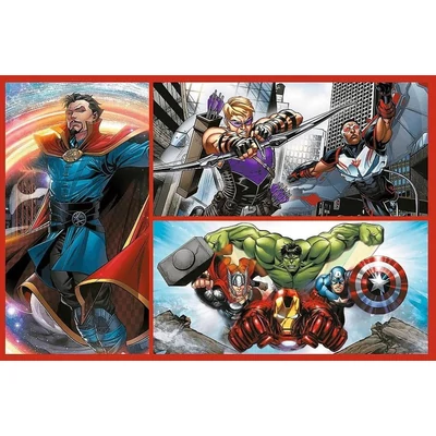 Trefl 34439 - Avengers - Bosszúállók - 2 x 70 db-os puzzle