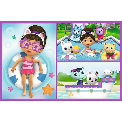 Trefl 34438 - Gabi babaháza - 2 x 70 db-os puzzle