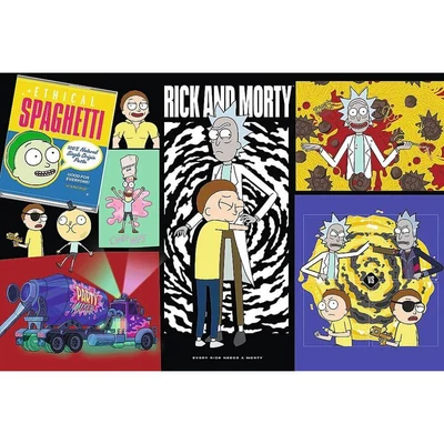 Trefl 23035 - Rick és Morty - 300 db-os puzzle