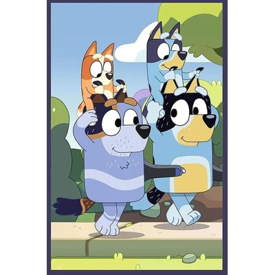 Trefl 34890 - Bluey - 3 x 50 db-os puzzle