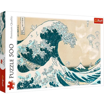 Trefl 37537 - Nagy macska hullám - 500 db-os puzzle